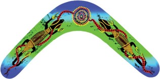 Aboriginal boomerang image 6