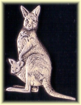 Kangaroo pin