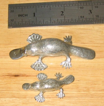 platypus figurines