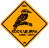 Corporate road sign - kookaburra