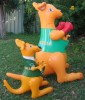 Inflatable kangaroo toys