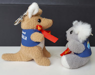 Koala & Kangaroo toys - keyrings